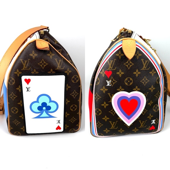 Authentic Louis Vuitton Game on Keepall 45 Bandouliere Monogram Duffle Weekender - Picture 5 of 11